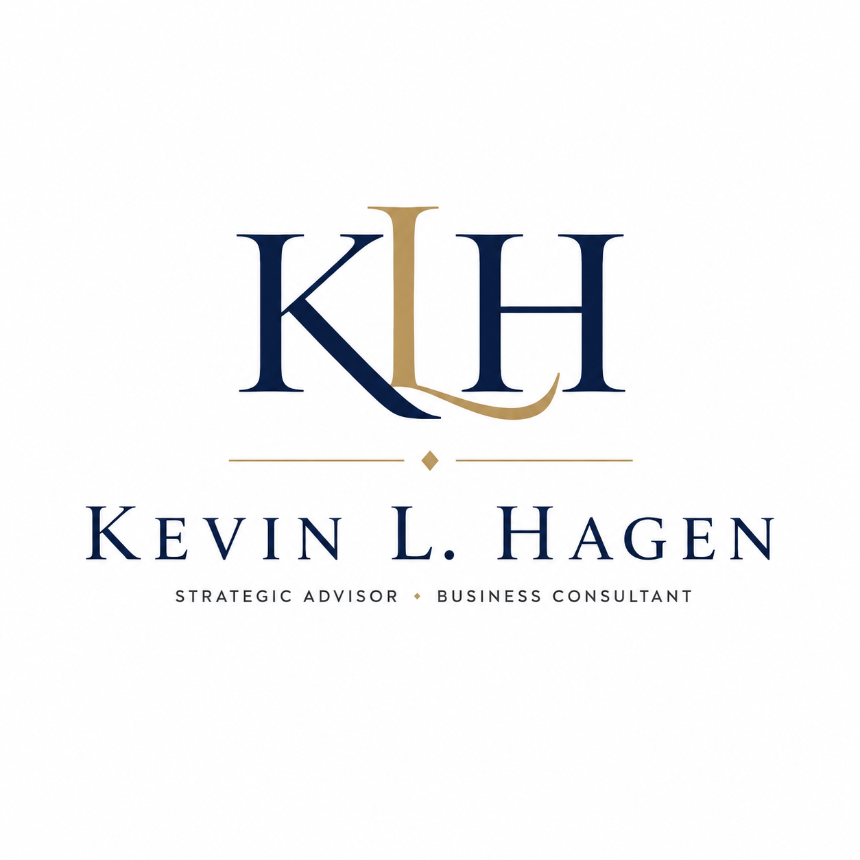 Kevin L. Hagen monogram logo